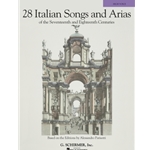 28 Italian Songs & Arias of the 17th & 18th Centuries