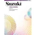 Suzuki Viola School<br>Volume A<br>(Volumes 1 & 2)<br>Piano Accompaniment