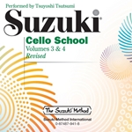 Suzuki Cello School<br>Volumes 3 & 4 CD