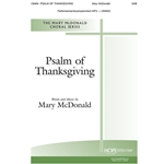 Psalm of Thanksgiving - SAB