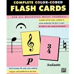 Complete Color-Coded Flash Cards for All Beginning Music Students