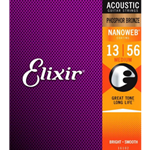 Elixir Phosphor Bronze Nanoweb Acoustic - 13-56