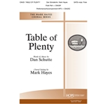 Table of Plenty - SATB