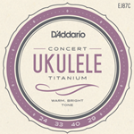 D'Addario Ej87c Titanium Concert Ukulele Strings