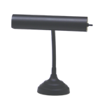 House of Troy Advent 10" Black Piano/desk Lamp