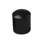 Black Plastic Pole Cap