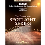 Rondo for Solo Tuba, Bassoon, or Bass Clarinet with Band