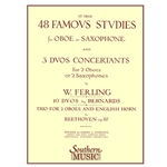 48 Famous Studies for Oboe or Saxophone (1st and 3rd Part)