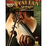 Italian Songs: Violin Play-Along Volume 39