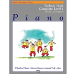 Alfred's Basic Piano Library: Complete Technic Book