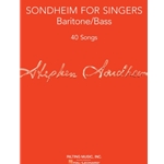 Sondheim for Singers: Baritone/Bass