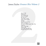 James Taylor: Greatest Hits, Volume 2