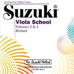 Suzuki Viola School<br>Volumes 3 & 4 CD