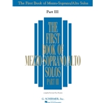 The First Book of Mezzo-Soprano/Alto Solos, Part III