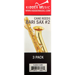 Kidder Music Service 3-Pack Baritone Sax Reeds