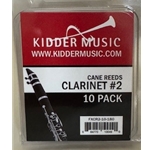 KMS Clarinet Reeds #2 10 Pack