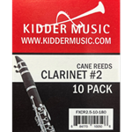 KMS Clarinet Reeds #2 10 Pack