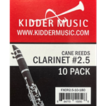 KMS Clarinet Reeds #2.5 10 Pack