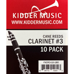 KMS Clarinet Reeds #3 10 Pack