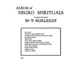 Album of Negro Spirituals