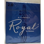 Rico Royal Clarinet Reeds #2 10 Pack