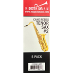 Kidder Music Service 5-Pack Tenor Sax Reeds #2