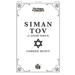 Siman Tov - (A Good Omen) - SATB