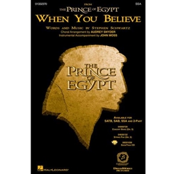 When You Believe - from The Prince of Egypt - SSA