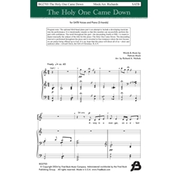 The Holy One Came Down - SATB