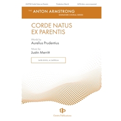 Corde Natus Ex Parentis - SATB