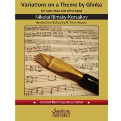 Variations on a Theme by Glinka for Solo Oboe and Wind Band