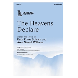 The Heavens Declare - SATB