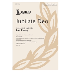 Jubilate Deo - SATB