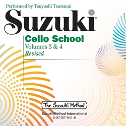 Suzuki Cello School<br>Volumes 3 & 4 CD