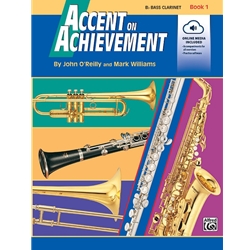 Accent on Achievement, Book 1 - Bass Clarinet