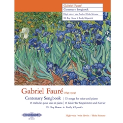 Gabriel Faure Centenary Songbook