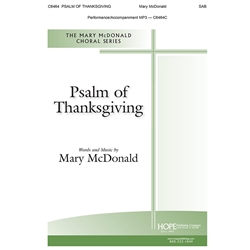 Psalm of Thanksgiving - SAB