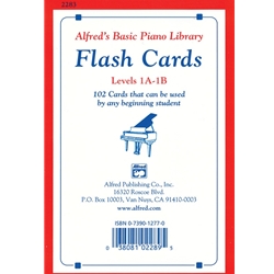 Alfred's Basic Piano Library: Flash Cards