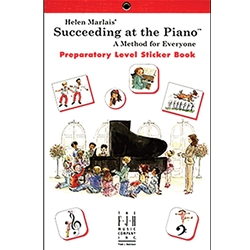 Succeeding at the Piano: Sticker Book - Preparatory Level