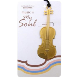 Violin Bookmark