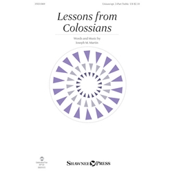 Lessons From Colossians - Unison/2-Part Treble