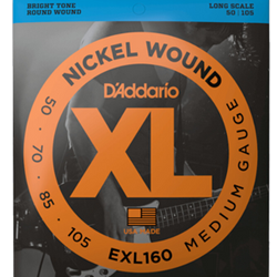 D'Addario String Set Bass Exl160