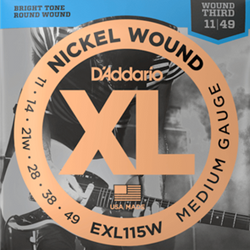 D'Addario Exl115w Guitar Strings