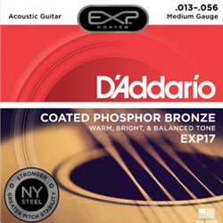 D'Addario Exp Coated Acoustic Guitar Strings