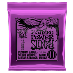 Ernie Ball 2620 7 String Power Slinky Set