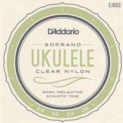 D'Addario Soprano Uke Strings Ej65s