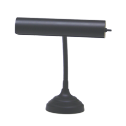 House of Troy Advent 10" Black Piano/desk Lamp