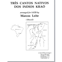 trěs cantos nativos<br>dos indios kraó