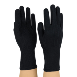 Sure-Grip Glove Black Med.