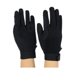 Deluxe Sure-Grip Glove Black Med.